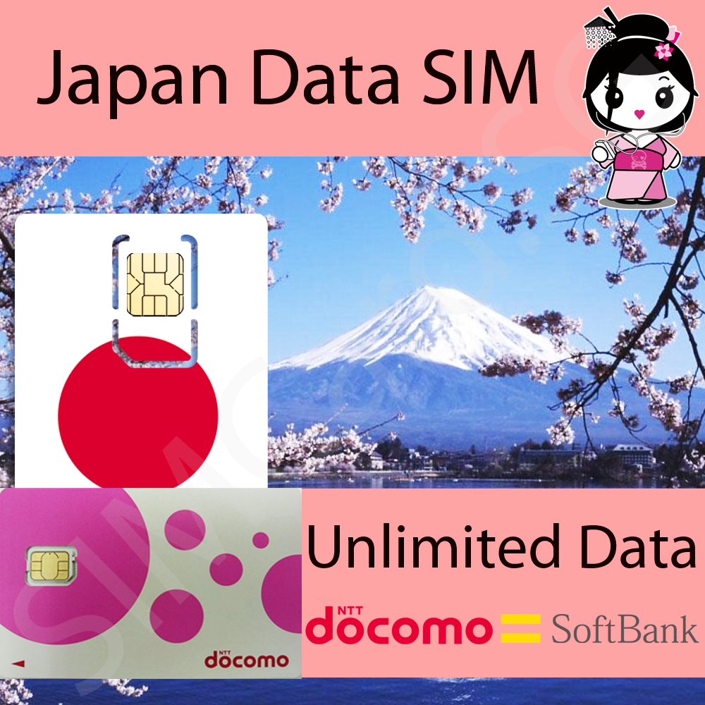Japan Prepaid Travel SIM Cards for Tourist SIMCard.SG