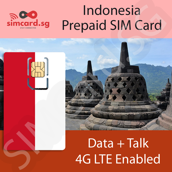 Indonesia Prepaid SIM Cards SIMCard.SG