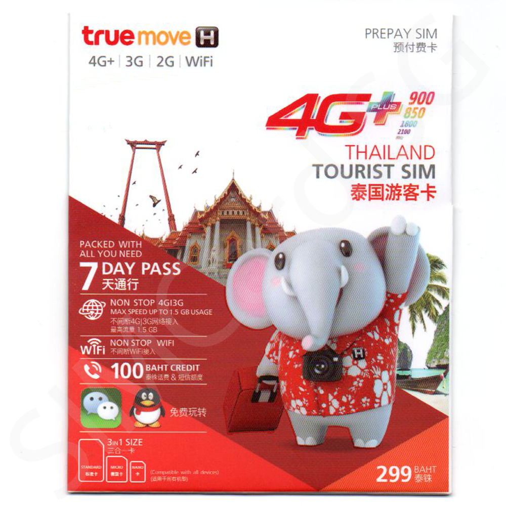 travel sim card true